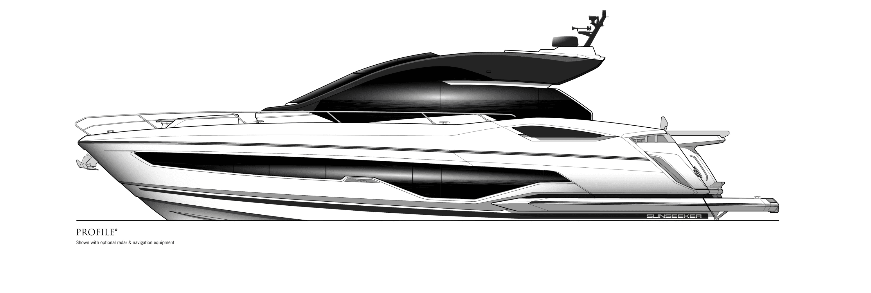 Sunseeker Predator 55 | Customisable and Luxurious 55ft Yacht